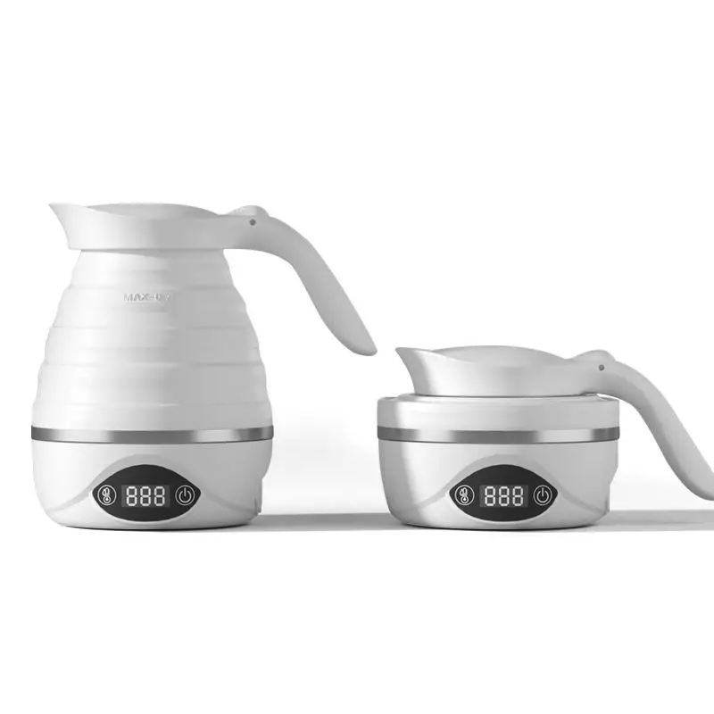 Складной электрический чайник для путешествий, портативный складной чайник, небольшой электрический чайник, подходит для домашнего использования, путешествий на открытом воздухе