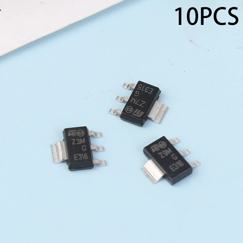 10pcs Z0107MN/Z0103MN/Z0109MN 5AA4 SOT223 New Bidirectional Thyristor Z3M/27M/Z9M