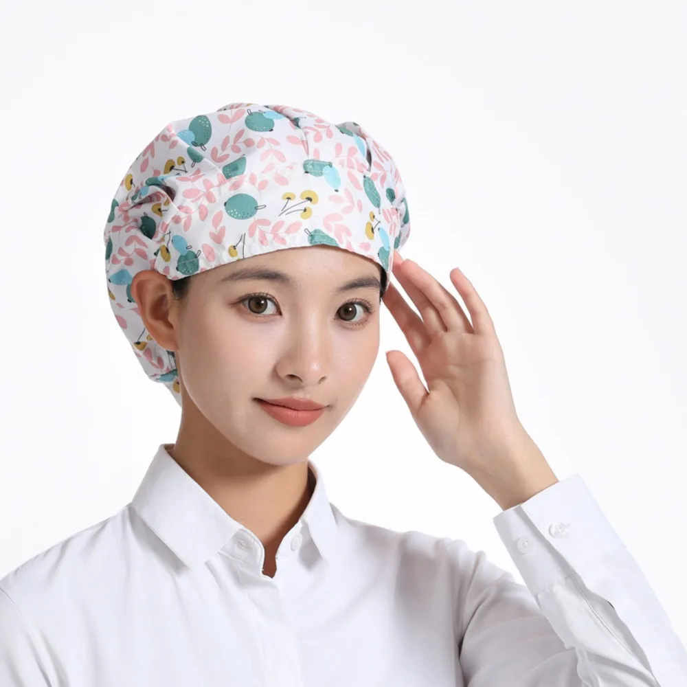 Adjustable Catering Chef Hat Dustproof Oil and Soot Resistant Cooking Hat Breathable Cafe Bar Baker Hat Kitchen Cooking Tool