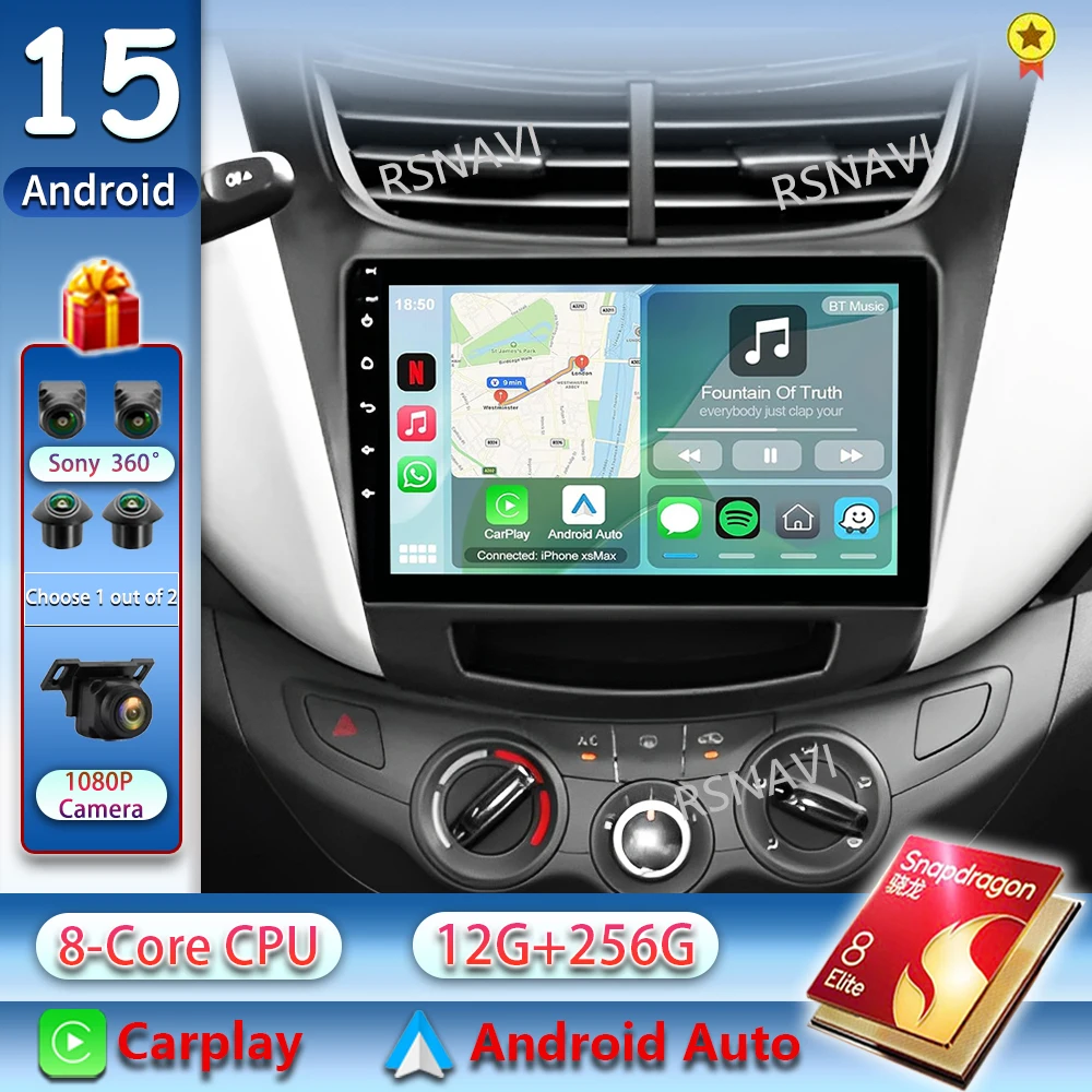 أندرويد 15 راديو السيارة لشروليه شراع أفيو 2015 2016 2017 2018 2019 الملاحة لتحديد المواقع الوسائط المتعددة مشغل فيديو ستيريو واي فاي Carplay