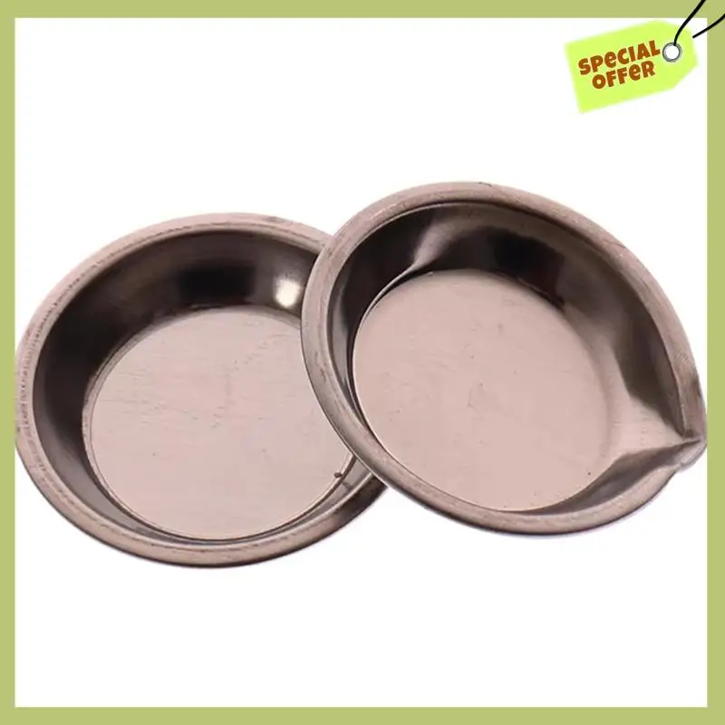 Advanced 6Pcs Metal Color Paint Tray Tinting Dish Formodel Tools Paint Tray Mixing Color A