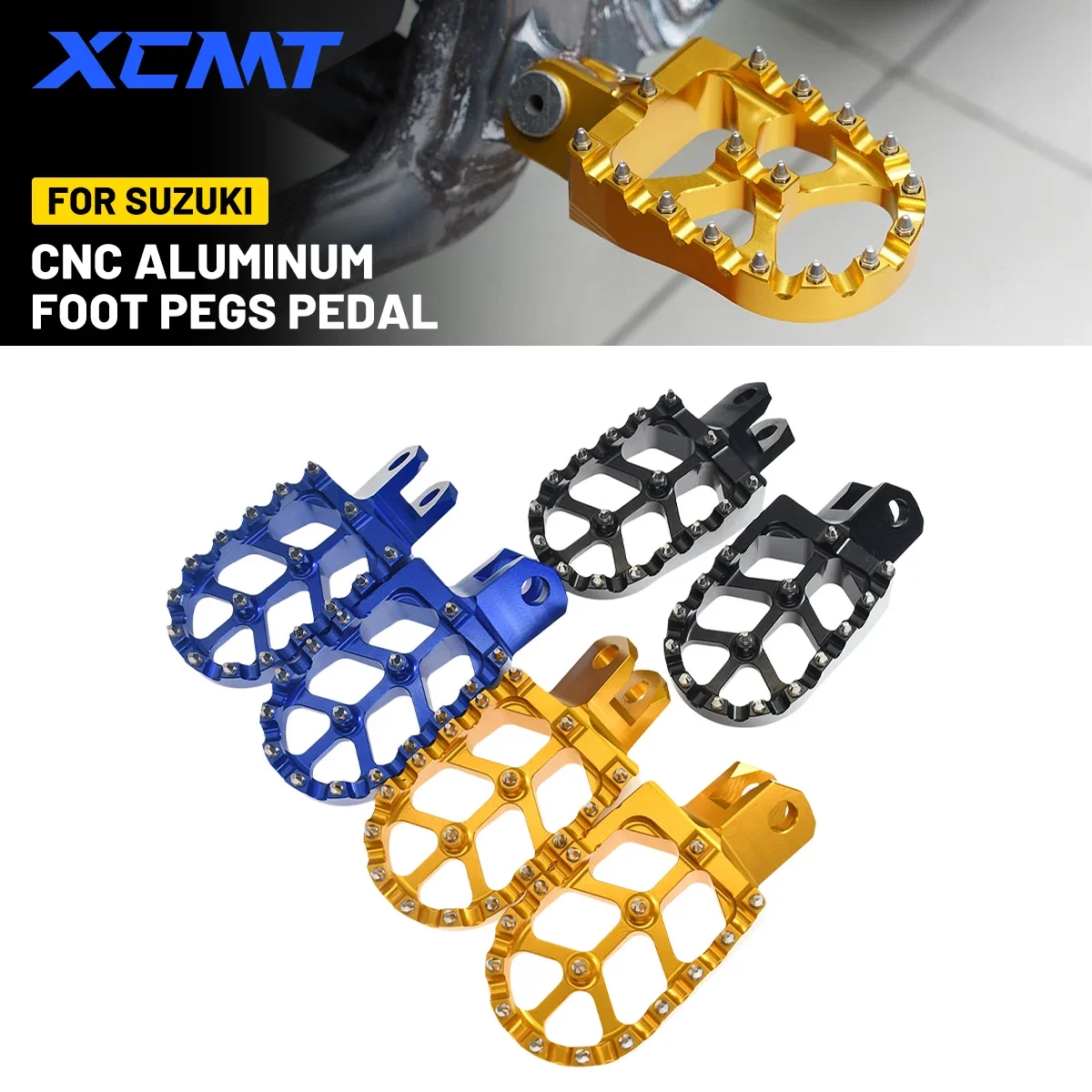 

Foot Pegs FootRest Footpegs Rests Pedals For Suzuki DRZ400S DRZ400SM DRZ 400S 400SM 400E DR-Z 400 S SM E Motorcycle Accessories