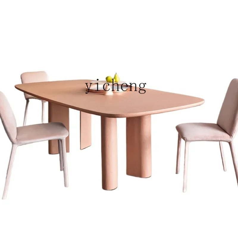 XL Nordic Cream Dopamine Dining Table Conference Table Office Negotiation Table