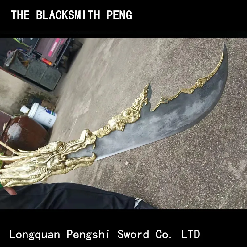 Eighteen weapons/Spring autumn Broadsword/Green Dragon Crescent Moon Knife/Guan Gong Qinglong moon sword/Chinese Overlord gun