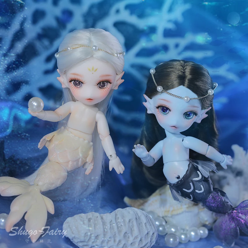 

Genuine Shuga Fairy Bjd Doll 12 Points Mjd Lorelle Mermaid Humanoid Doll Gift For Girl Cute Toy Desktop Ornament Action Figure