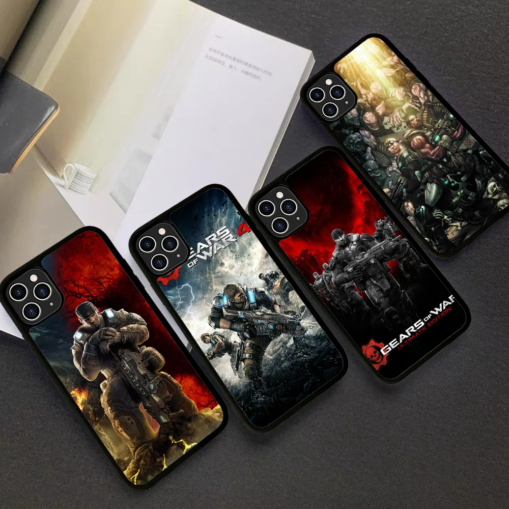 

G-Gears Of W-Wars Phone Case Silicone PC+TPU For Samsung S10 20 30 22 23 24 Plus Lite Ultra Cover