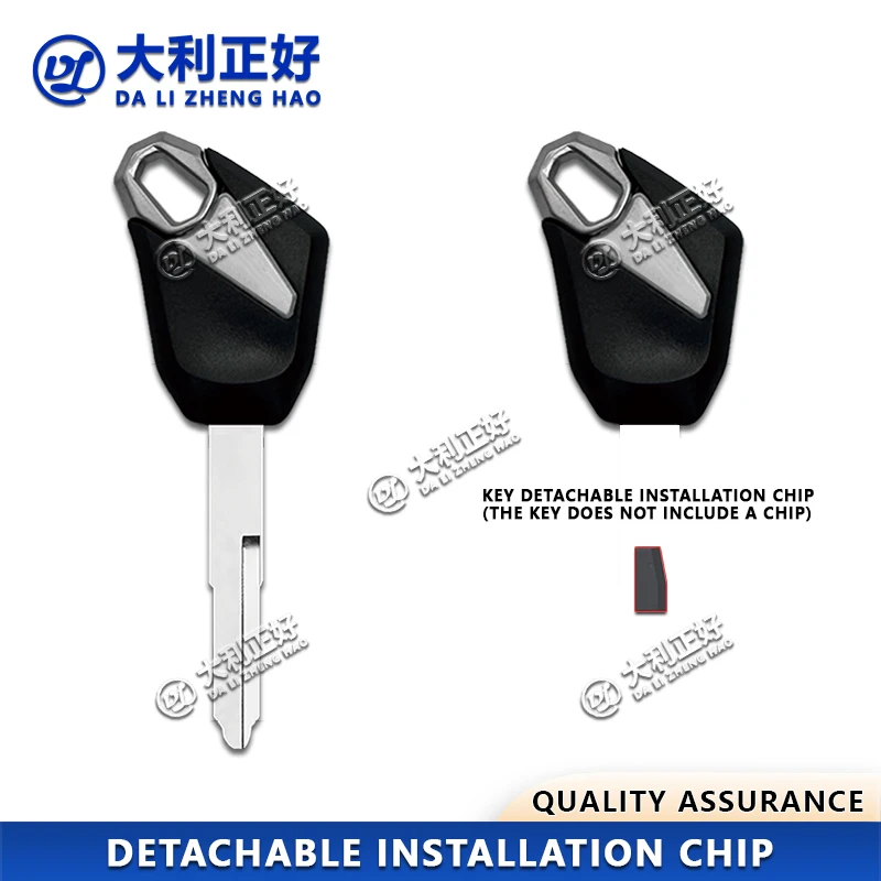 DL Motorcycle Key For Kawasaki Z1000 Z1000SXZX-14R GTR1400 Versys 650 ER6N ZX6R ZX7R ZX9R ZX10R ZX12R ZX14R Detachable chip key view 6
