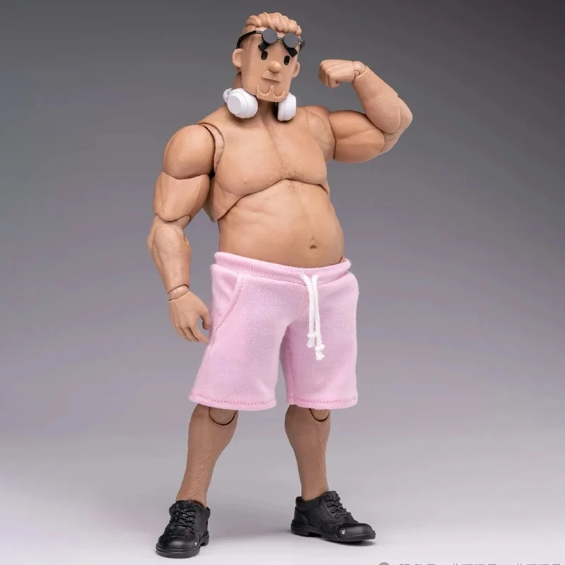 

NT-03 1/12 Scale Middle-aged Square-headed Male Articulated Figure Body Non-play Toy Collectible Model With Bonus Accessories