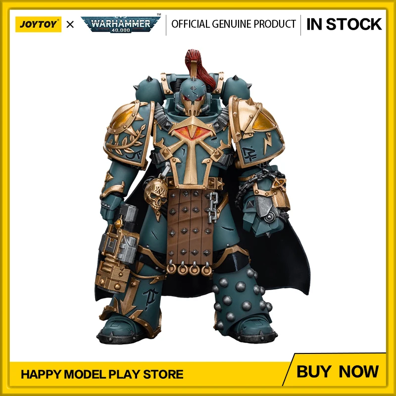 

[IN STOCK]JOYTOY Warhammer 40K Action Figure Sons Of Horus Legion Praetor With Power Fist 1/18 Anime Military Model Toy