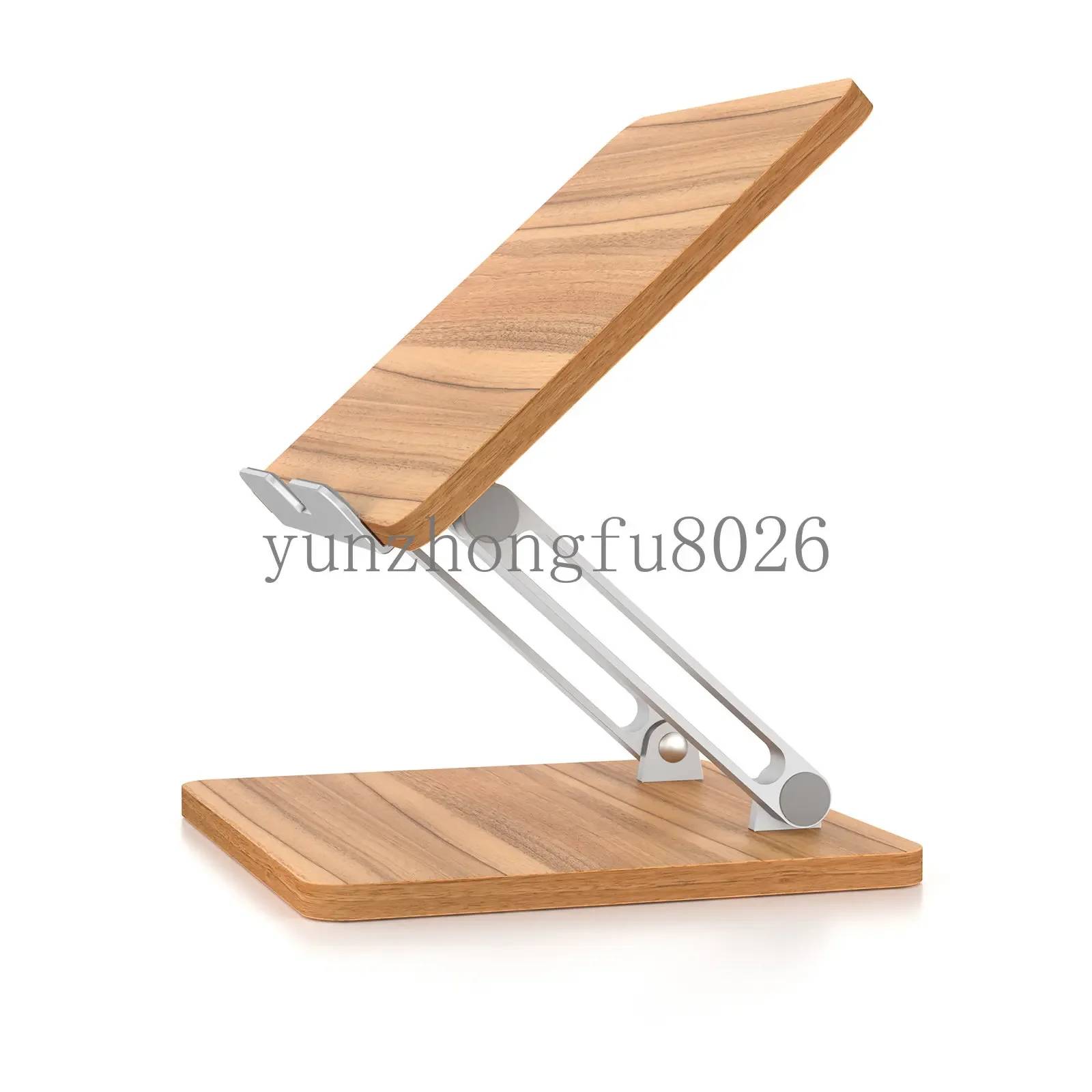 

AP-2DP Desktop Tablet Notebook Computer Support Stand Adjustable Desktop Elevated Rack Wooden Bracket