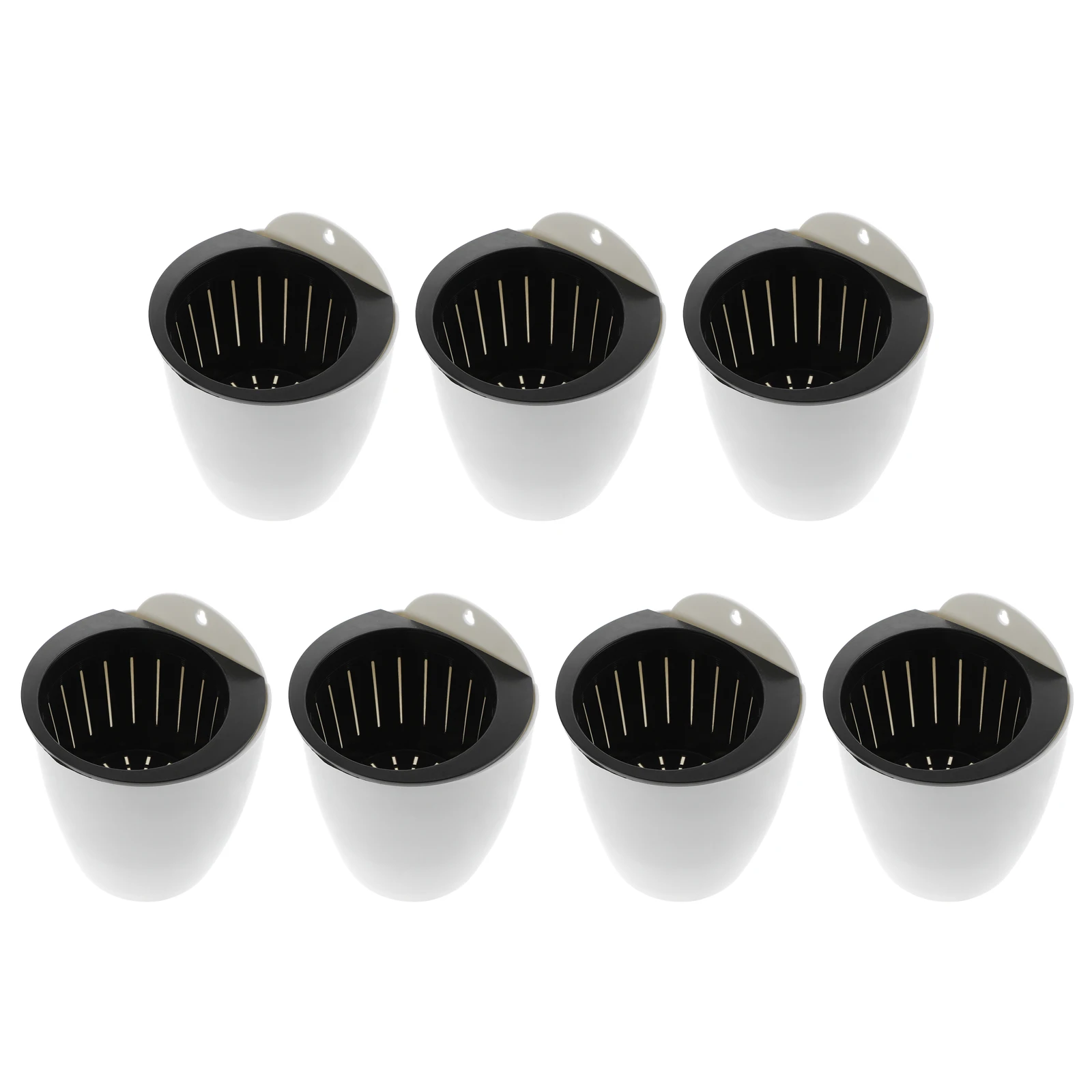 

7pcs Indoor Self Watering Planter Hanging Flower Plant Pot Succulent Planter
