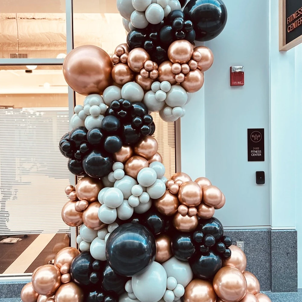 طقم قوس البالونات لحفلات العمر، وحفلات أعياد الميلاد، والاحتفالات العطلات، والديكور الداخلي والخارجي للغرف #1