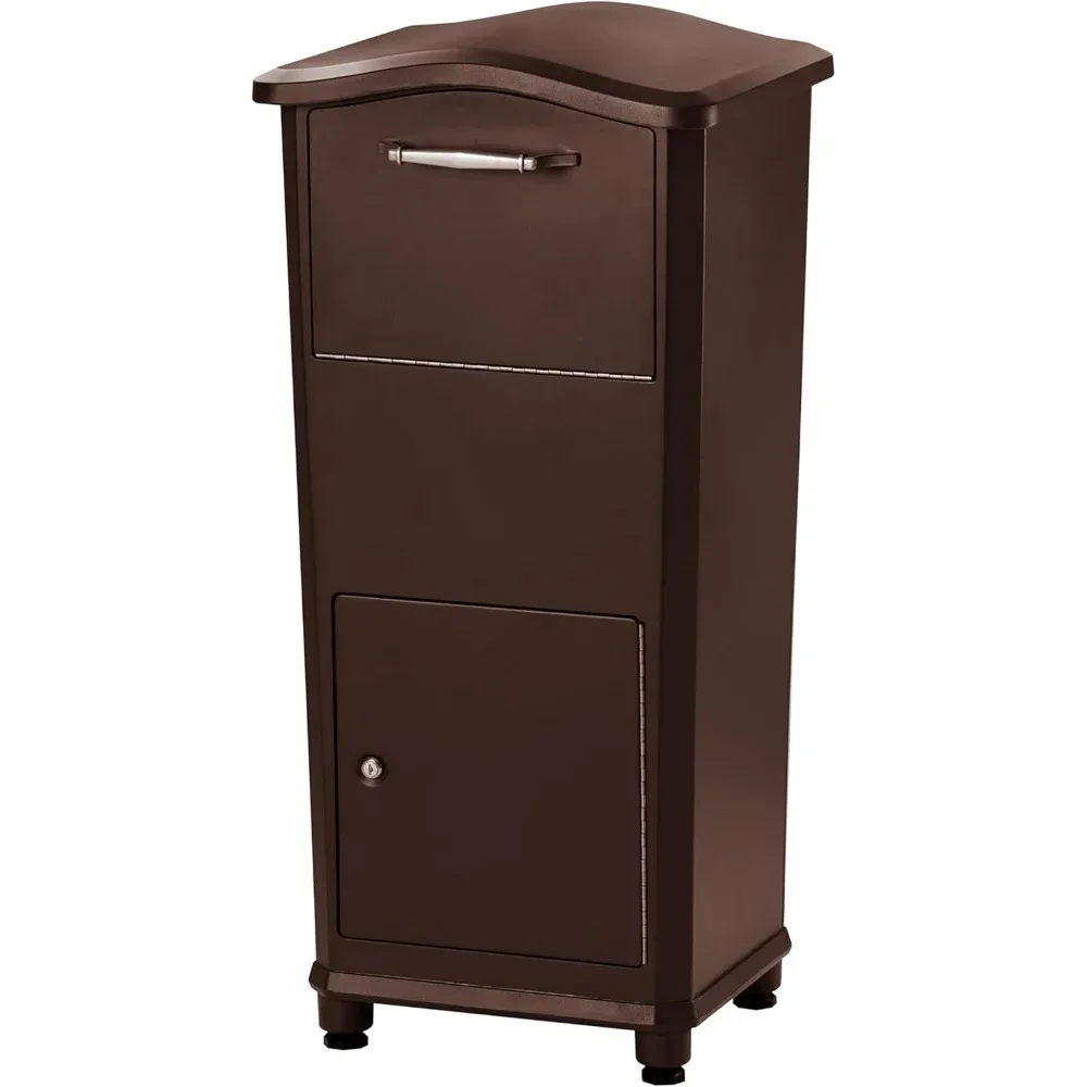 6900RZ Elephantrunk Extra Large Parcel Locker in Rubbed Bronze | Secure Your Deliveries