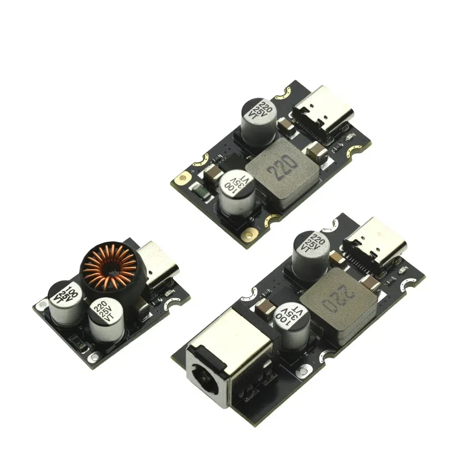 QC4.0 QC3.0 Type-C USB PD65W Fast Charging Adapter Module DC8-32V 3.25A 65W Step Down Module For Huawei SCP/FCP Apple PD