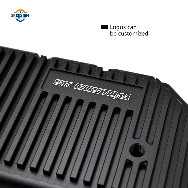 مخصص CNC سبائك الألومنيوم النفط عموم EA837 Gen4 حوض الزيت وعاء الزيت لفولكس واجن أودي بورش 3.0L 2022 2023