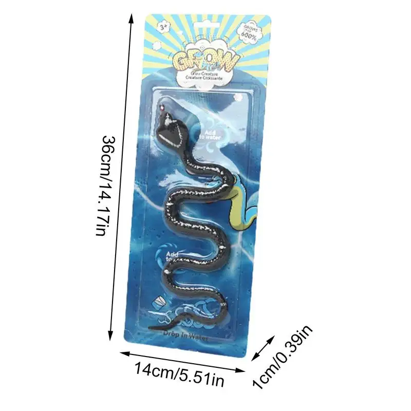 Water Growing Animals Water Growing Snake Animals Toys For Kids Learning Expandable Educational Game Sensory Tricky Props For