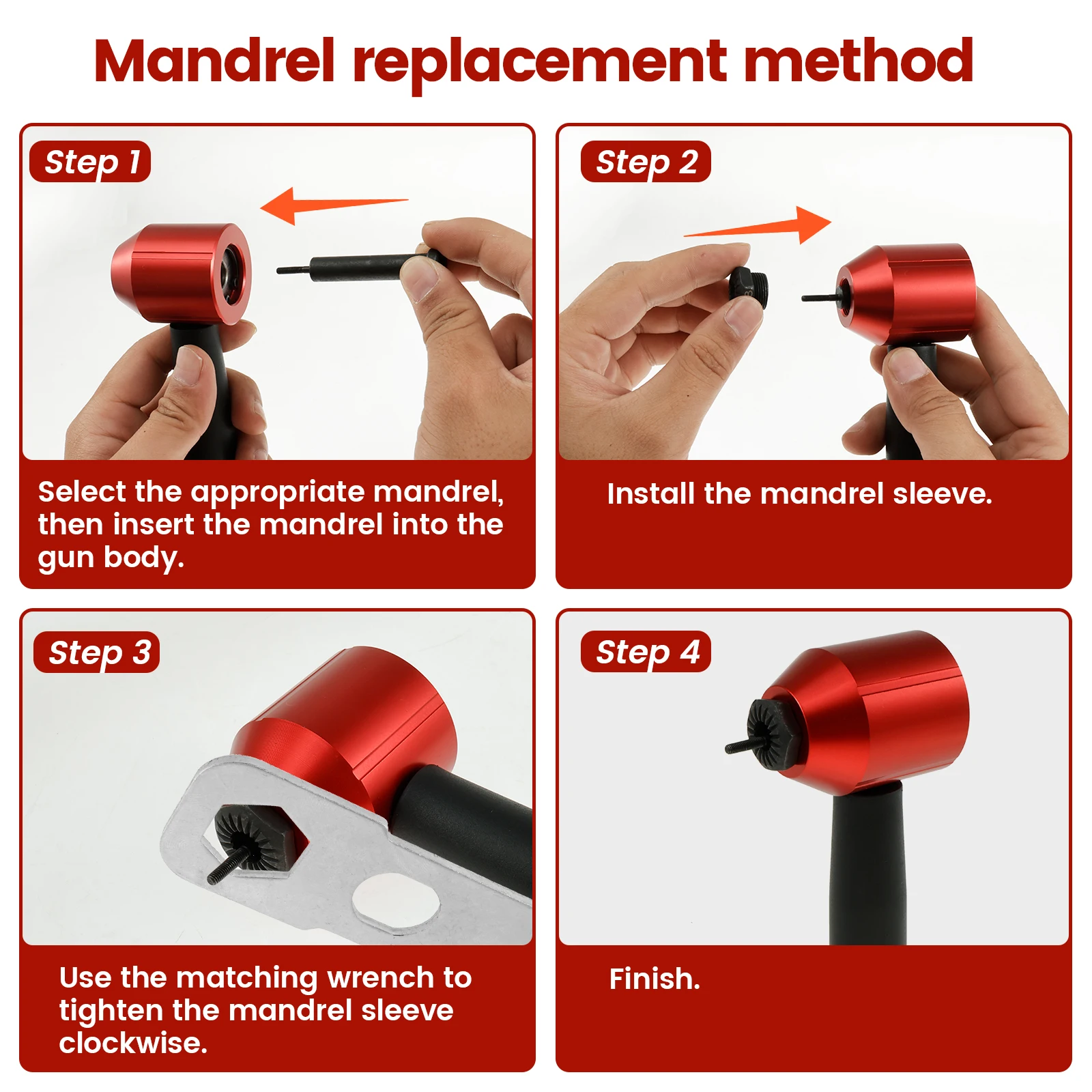 Klinknagel Moer Boor Adapter Gereedschapsset Gelegeerd Staal Klinknagel Moer Gereedschap Adapter Set Met 25 Diverse Klinknagelmoeren En 5 Doornen Professionele