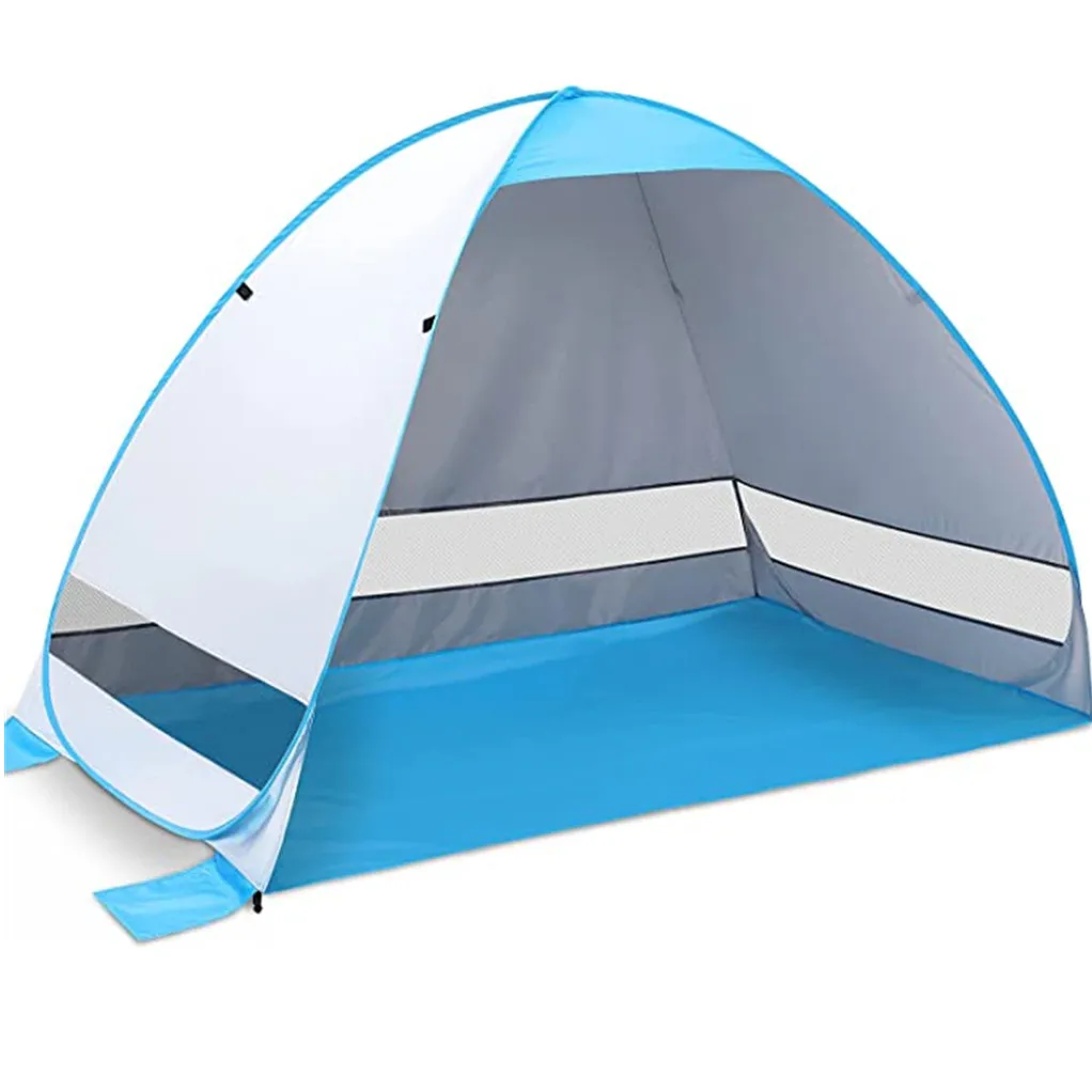 

Pop up Beach Tent Automatic Sun Shelter Outdoor Cabana Sun Umbrella 2-3 Person Fishing Anti UV Sun Shelter Tents Instant