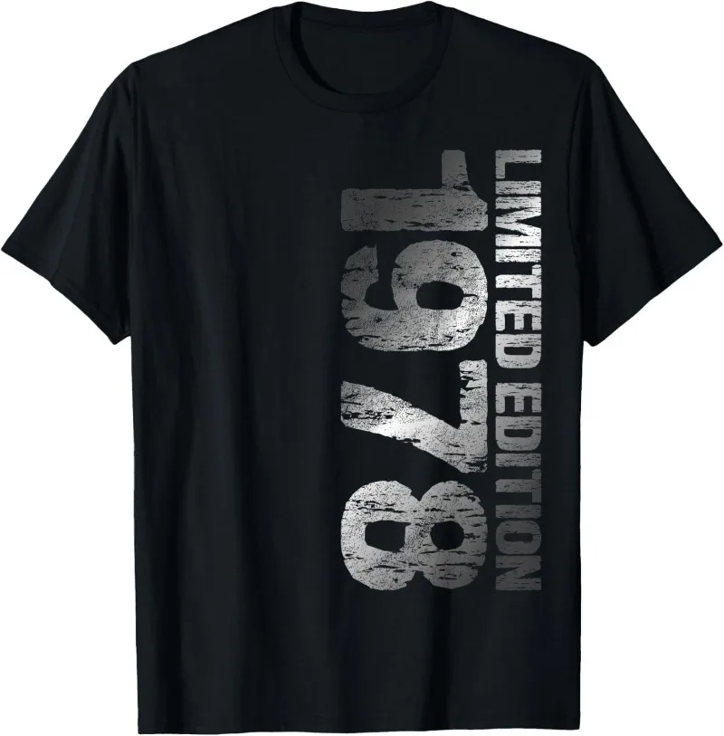 

Born in Horse Years 1978 Shirt 48th Birthday 48 Years Old Bday Men T-Shirt Vintage Graphic T Shirts Retro Shirt 1978 Tee Shirt