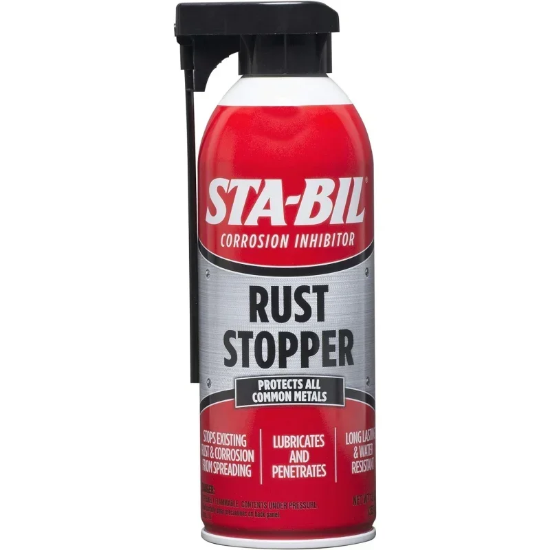 Rust Stopper - Protects Common Metals, Lubricates And Penetrates, Long Lasting and Resistant, Stops Existing Rust and