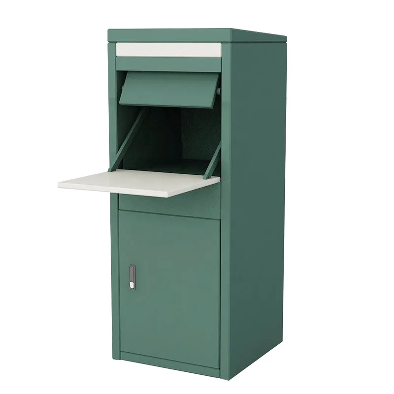 outdoor rain-proof delivery cabinets, household personal express cabinets, galvanized sheet anti-theft parcel storage cabinets