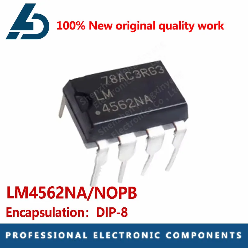 1PCS LM4562 LM4562NA/NOPB in-line DIP-8 dual on-amp audio operational amplifier