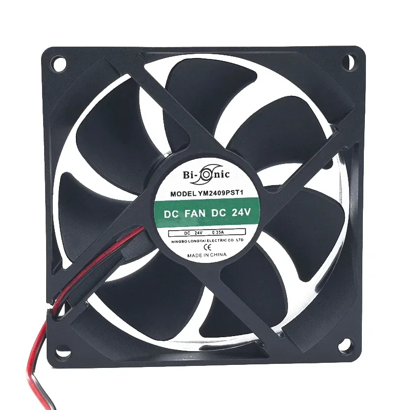 

90*90*25MM DC fan YM2409PST1 9025 24V 0.35A 9CM Chassis power supply Inverter Cooling fan