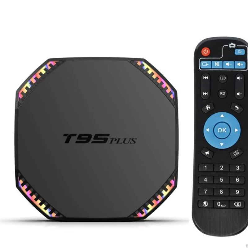 T95 PLUS RK3566 Android 11 Bluetooth Dual Band Gigabit Ethernet Port 8G Running Set top box