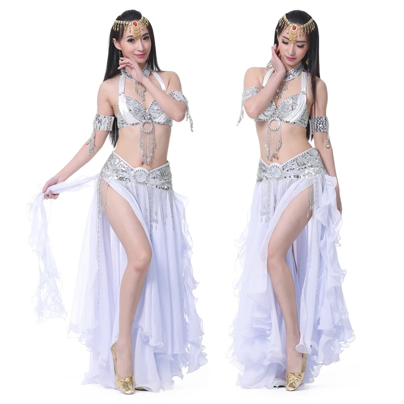 Atraente céu azul organza em camadas longas jaquetas femininas com lantejoulas longo capa trajes para show de palco feminino outerwear