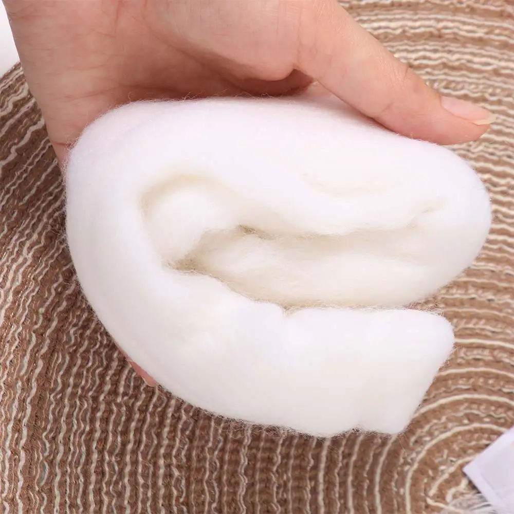 ชุดทำแมวขนสัตว์แบบไม่เสร็จสมบูรณ์ ชุดทำงานฝีมือด้วยมือสำหรับผู้เริ่มต้น วัสดุทำแมวขนสัตว์ DIY