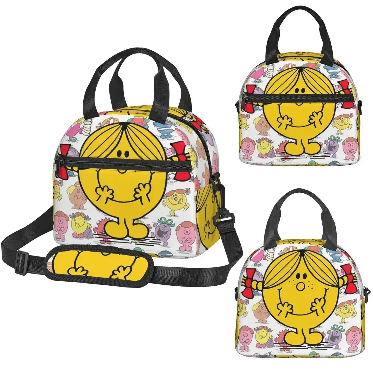 Little Miss Sunshine Insulated Lunch Bag for Women Office Cooler Thermal Box Tote Portable Lunch Boxes