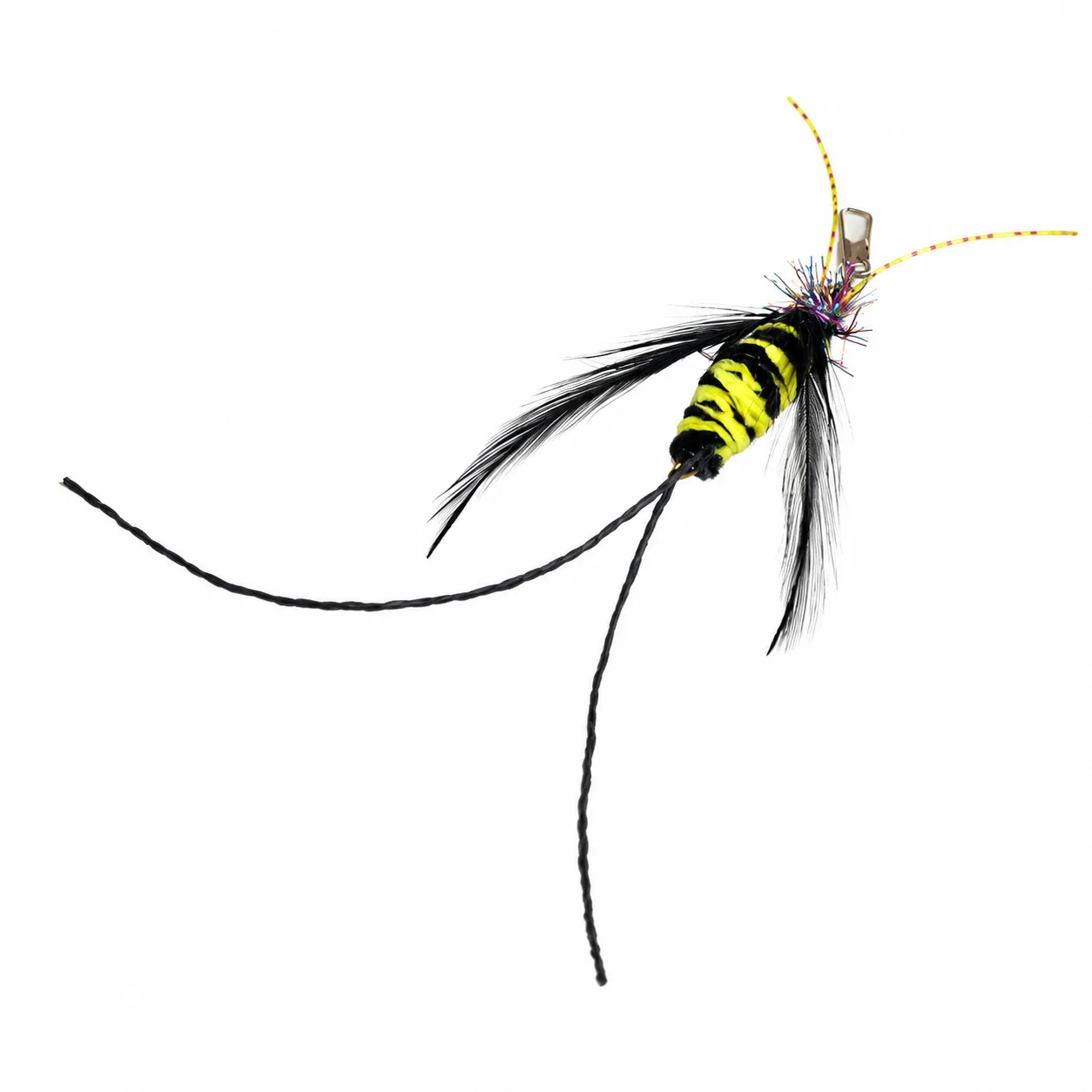 Artificial Hornet Cat Toy Teaser Stick for Changing Heads Feather Pet Toys Wand Accessories