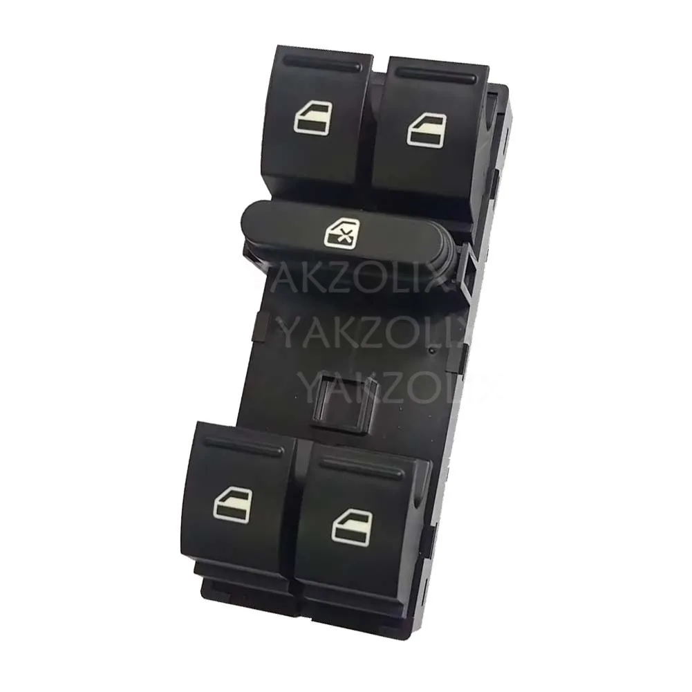 7L6959857D For Volkswagen Touareg 2.5 3.0 3.2 3.6 4.2 5.0L Master Driver Side Electric Power Lifter Window Switch Button Parts 3