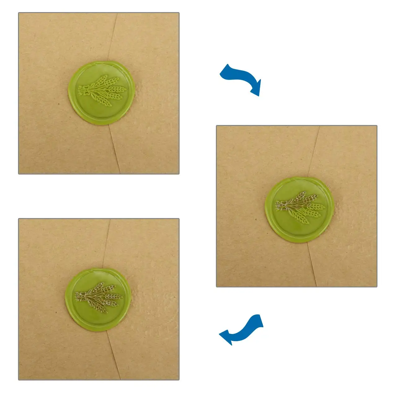 4pcs/set Wax Seal Pen Kit for Decorating Sealing Stamp Wedding Invation Seals Scrapbooking DIY Tool