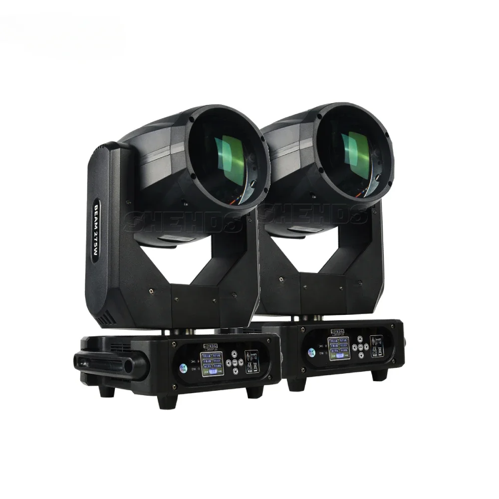 SHEHDS 2PCS Beam 275W Moving Head light Frost Effect For  DJ Disco Party Night Club Wedding Effect Professional