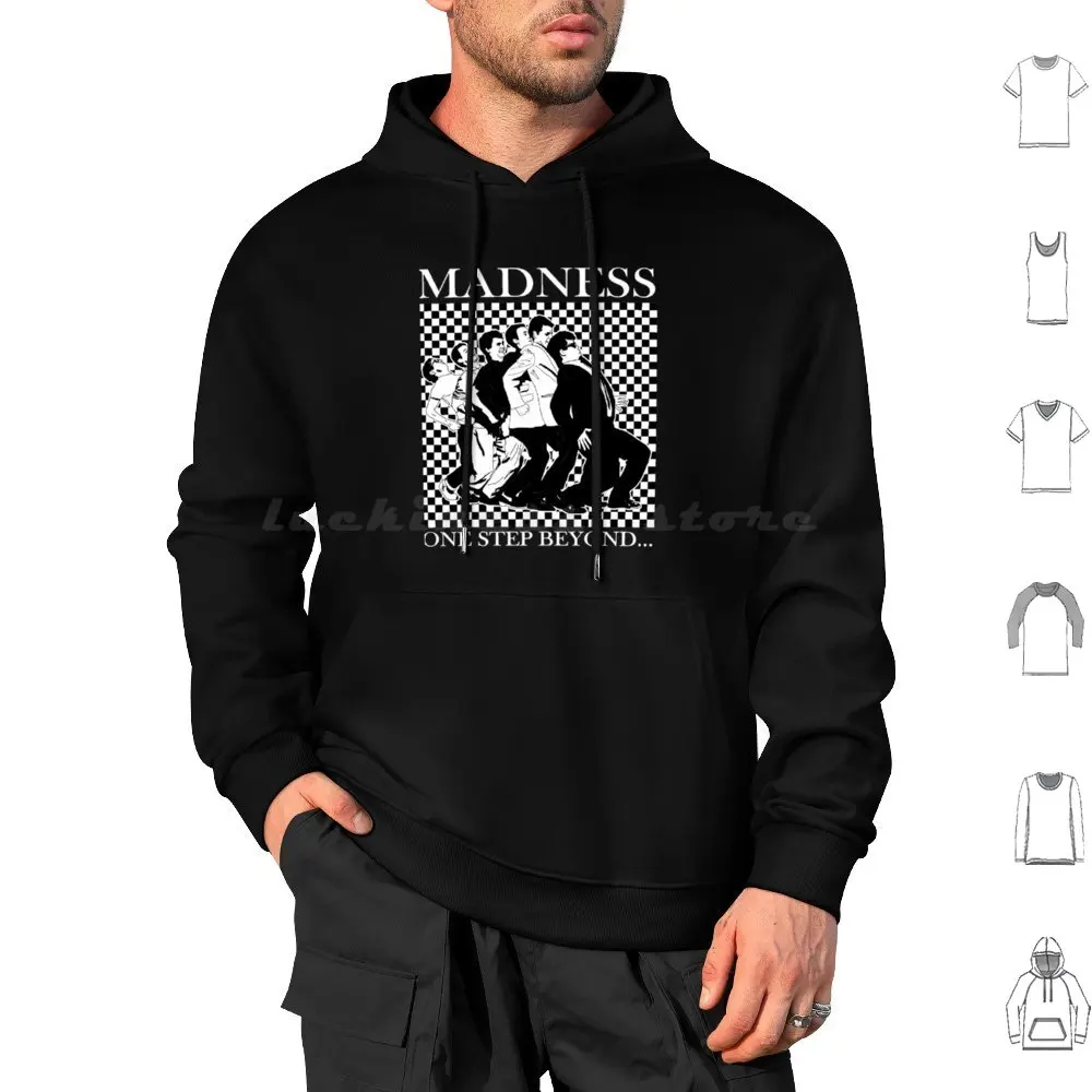 Madness Band Essential Hoodie Cotton Long Sleeve Madness Band Punk Madness Band Music The Madness Of King