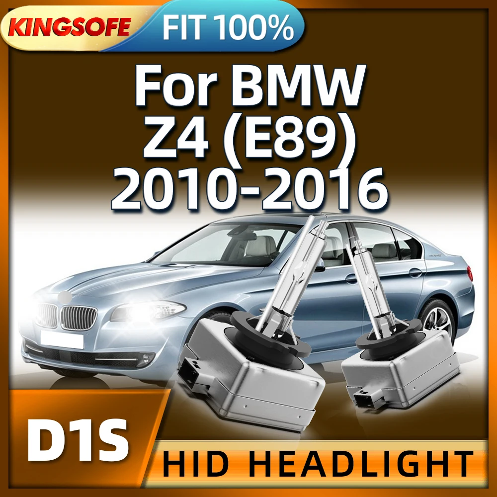 

KINGSOFE 2PCS D1S 6000K Car Headlights HID Bulb Xenon Lamp For BMW Z4 E89 2010 2011 2012 2013 2014 2015 2016