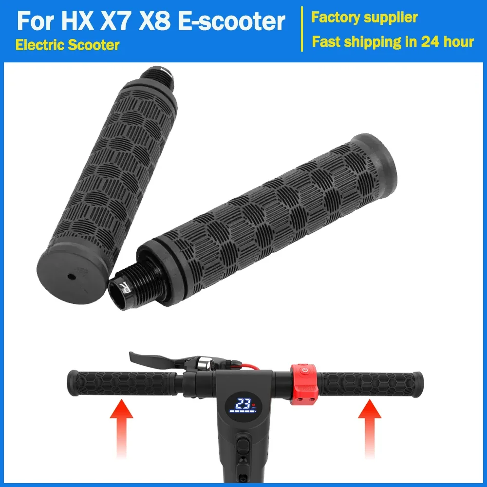 

Handlebar Hand Grip Cover for HX X7 X8 Electric Scooter Aluminium Alloy Left Right Silicon Sleeve Handle Grips Covers Spare Part