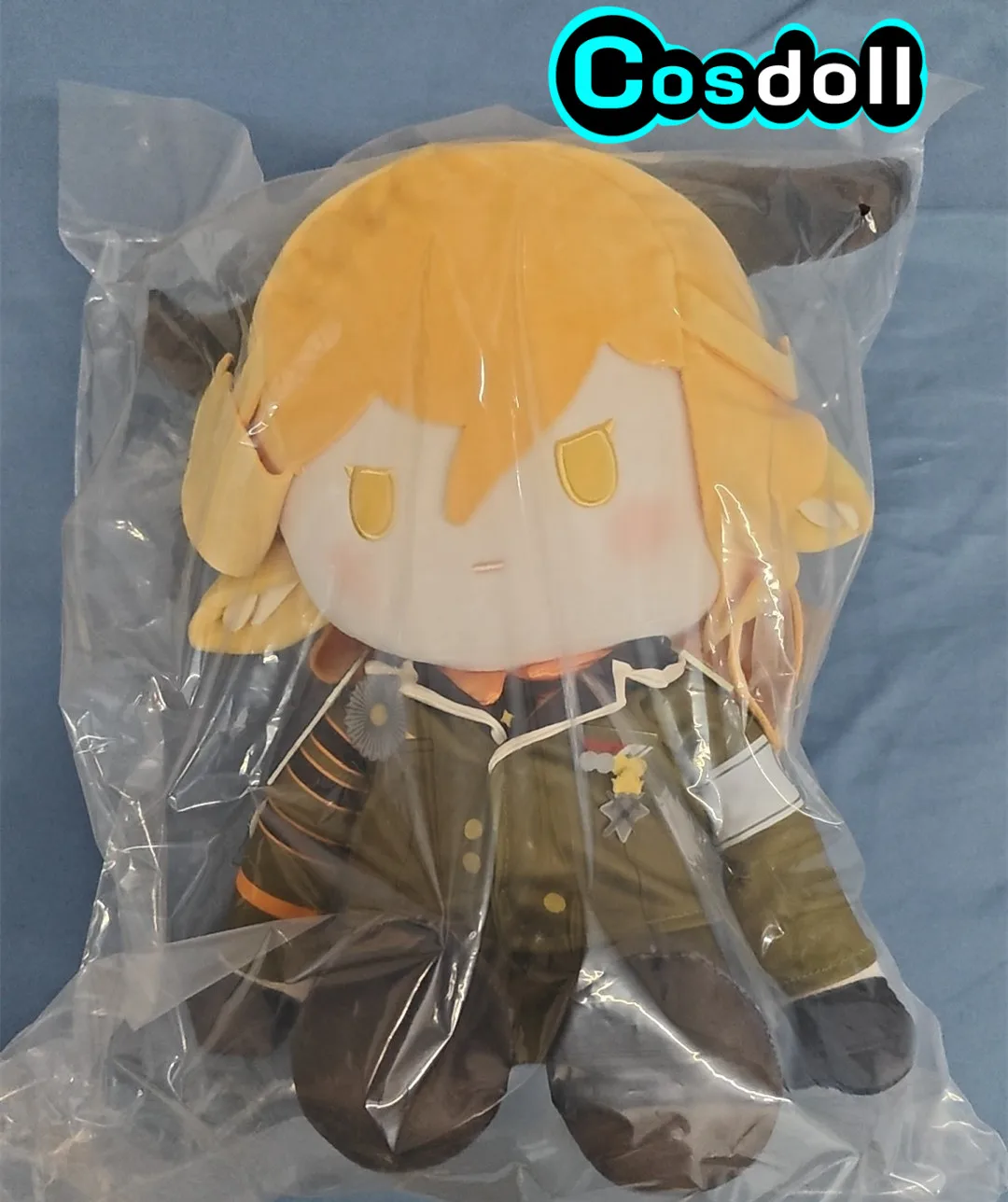 38cm In Stock Official Arknights Pramanix Degenbrecher SilverAsh  Stuffed Plushie Doll Clothes Breaking Dawn In The Snowy Realm