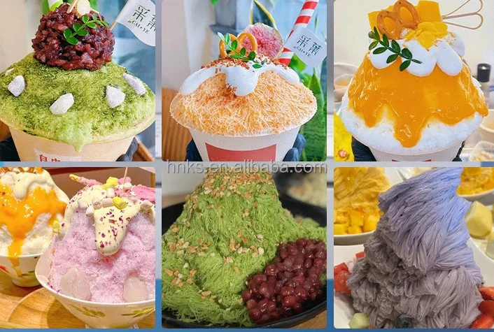 Best Price 110V 220V Bingsu Shaved Machine Electric Snow Cone Ice Shaver Maker Shaved Snow Flake Machine