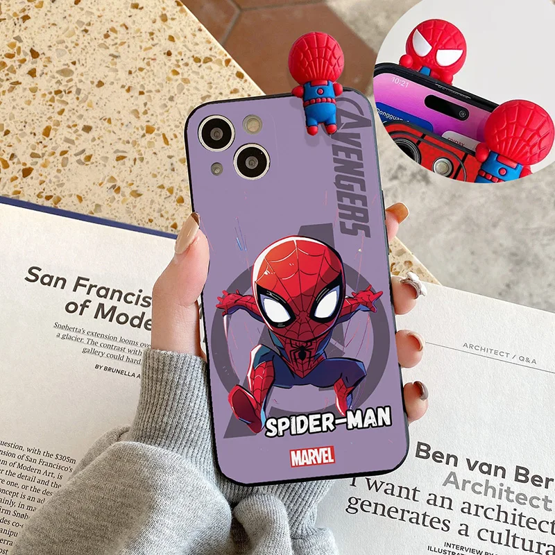Nette Cartoon Spider Man Tpu Fall Für Samsung Galaxy A03S A02S A03 A04 A04E A02 M13 M14 A71 A10 A10S A7 A73 M10 M34 M54 M53 Abdeckung