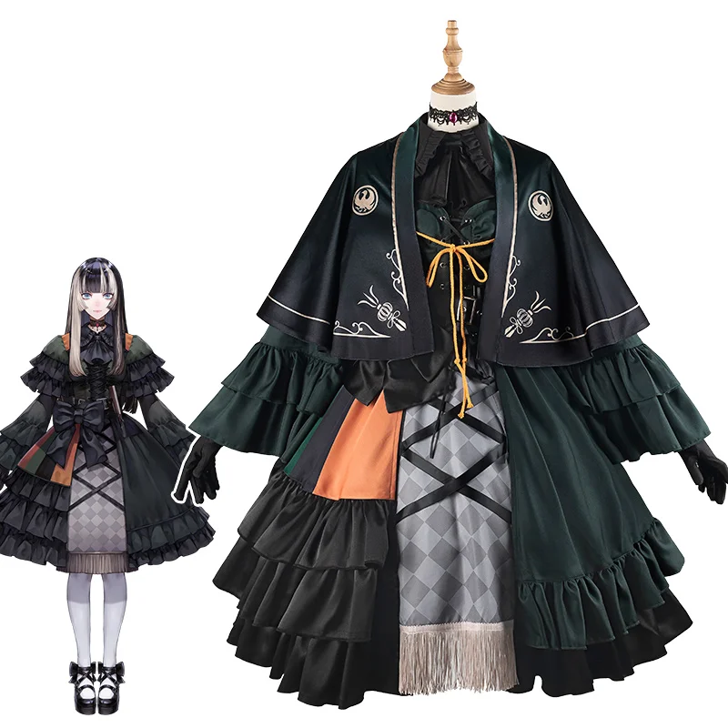 ReGLOSS Juufuutei Raden VTuber  Cosplay Costume Anime game Halloween 1631