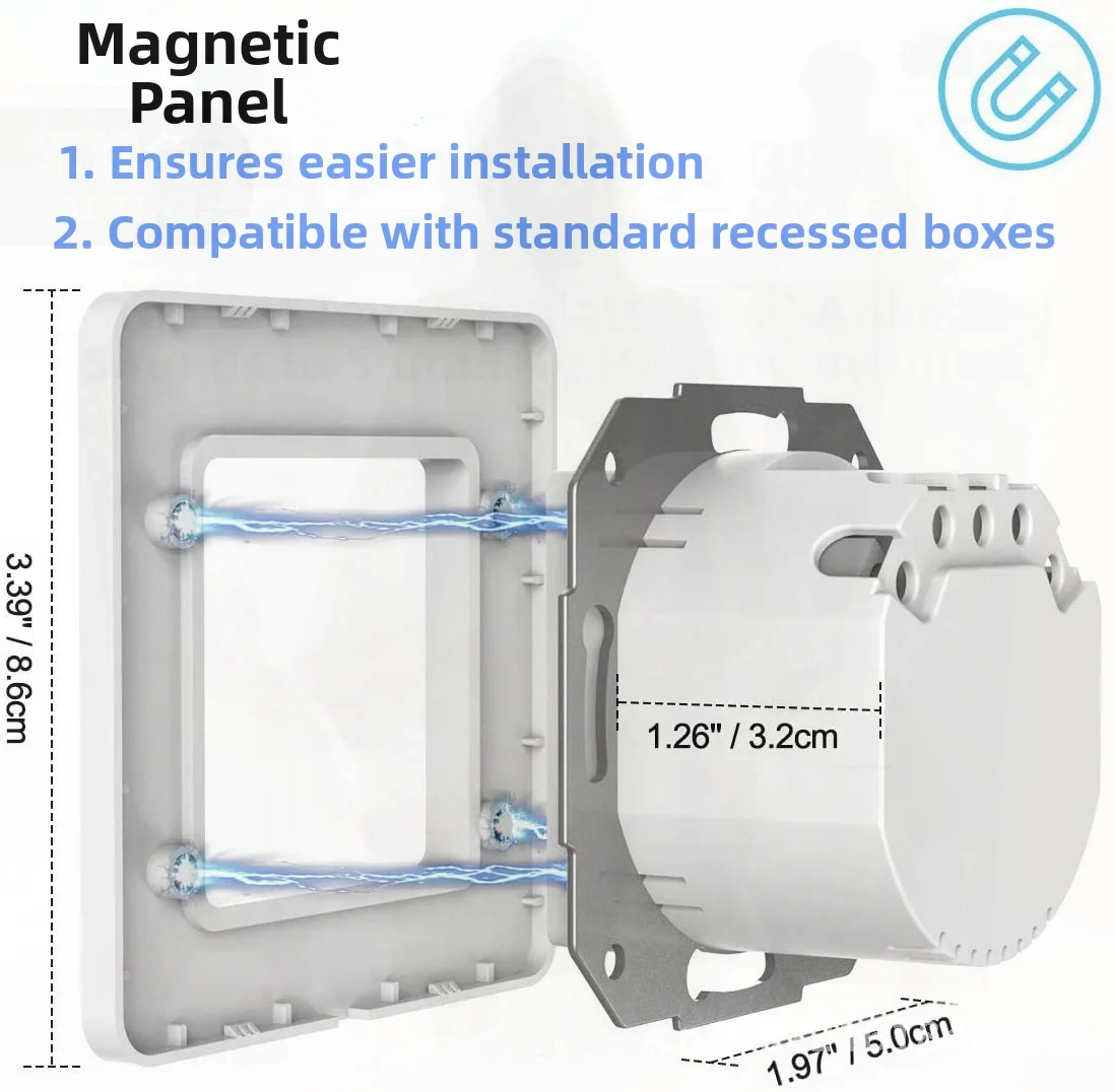 16A German Style 86 Wall Socket TUYA Wireless Smart WiFi Timing Graffiti Home Socket European Standard Child Safety Brass