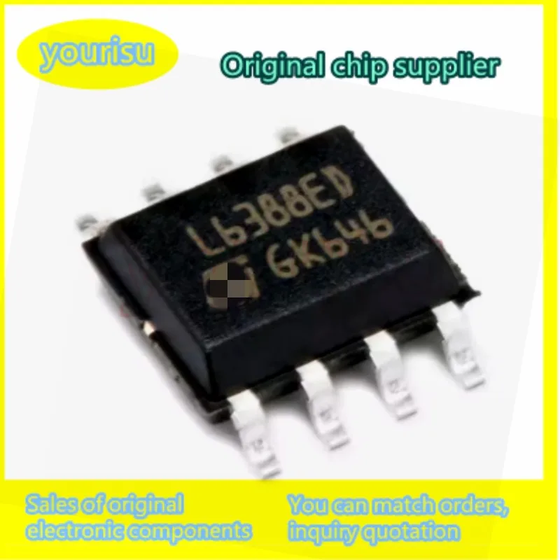 10Pcs/Lot L6388ED013TR L6388ED013 L6388ED IC GATE DRVR HALF-BRIDGE 8SO Chip