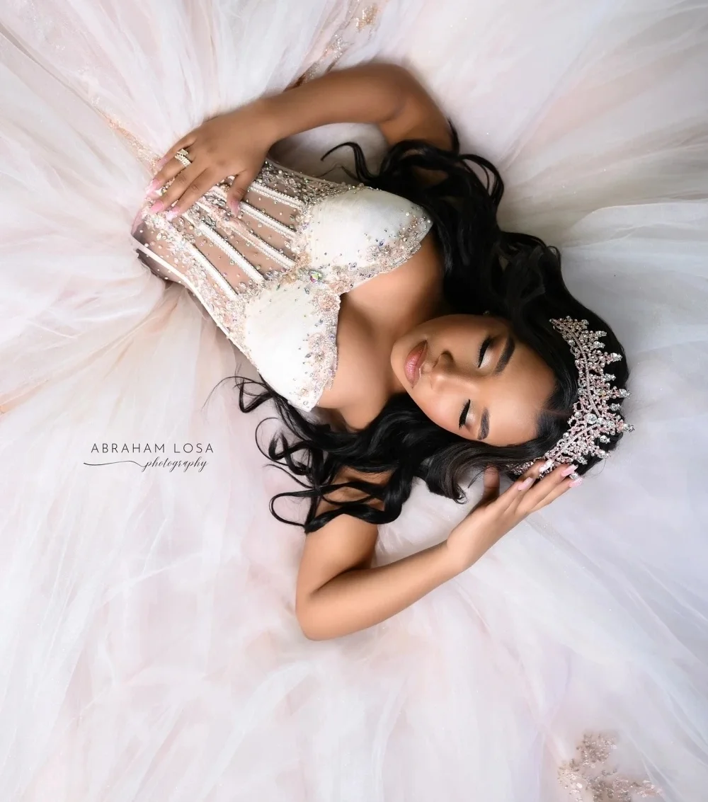 Пышное платье Charro Quinceanera, бальное платье, милая аппликация, расшитое бисером, мексиканские милые платья 16, 15 Anos по индивидуальному заказу