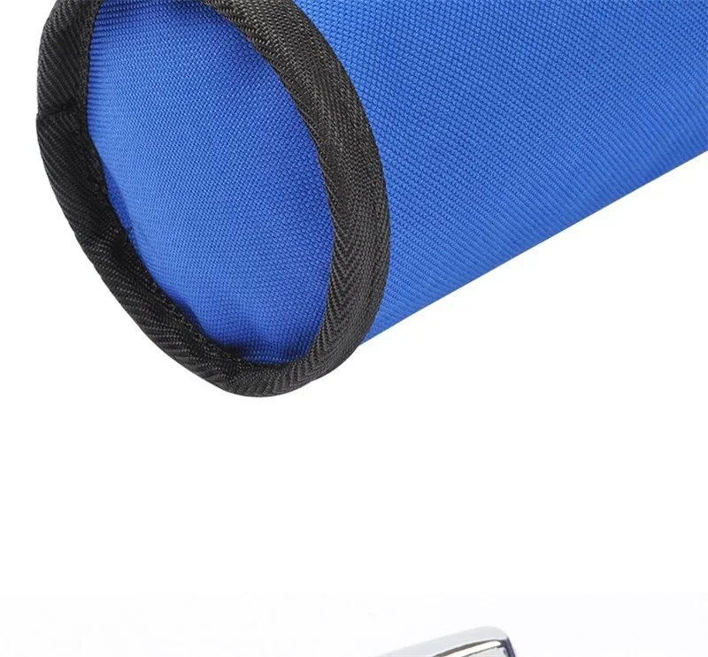 1-teiliger Drumsticks-Halter, Aufbewahrungskoffer, Oxford-Drumstick-Tasche mit Stahl-Stützständer, Teile und Zubehör für Percussion-Instrumente – Detail 6
