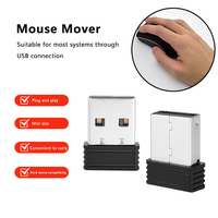 Mini Mouse Jiggler Undetectable Automatic Mover USB Port Shaker Wiggler For Laptop Keeps Computer Awake Simulate Mouse Movement