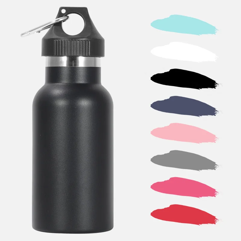 Stainless Steel Cup 350ML Large Capacity Travel Cup Wide Mouth Sports Water Bottle Portable Camping And Cold Beverage Cup