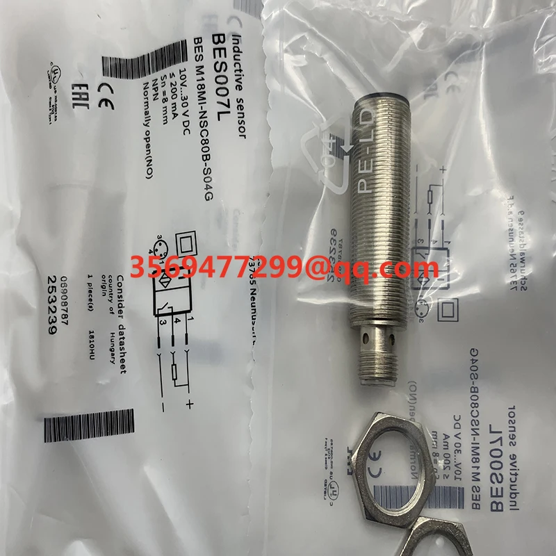 

Proximity switch BES05AM BES M18MI-PSC12E-S04G-W08 Brand new original spot