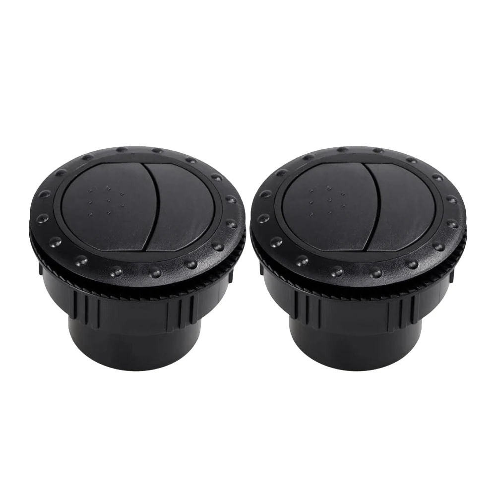 Y42A-2Pcs RV Air Conditioning Deflector Outlet Louvered Air Vent Exhaust Grille For Car RV Boats Yacht